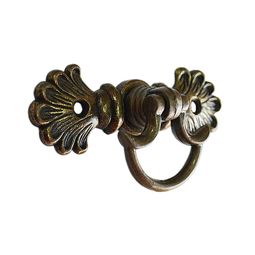 Smiling handle + lily patch 281 - Bronze HD281BK