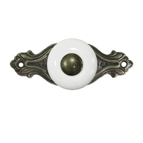 British-style small handle + lotus patch 285- Bronze HD285BK