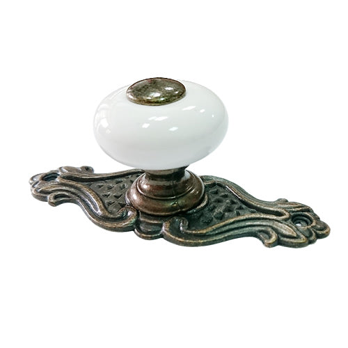 British-style small handle + lotus patch 285- Bronze HD285BK
