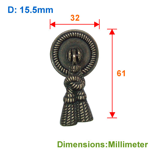 Sui's hanging handle-bronze color HD320BK