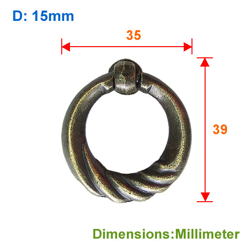 Xuanhao pendant handle-bronze color HD351BK