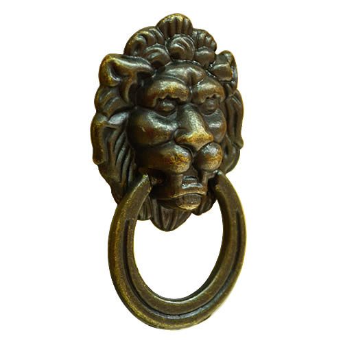 Lion Head Hanging Handle - Bronze HD436BK