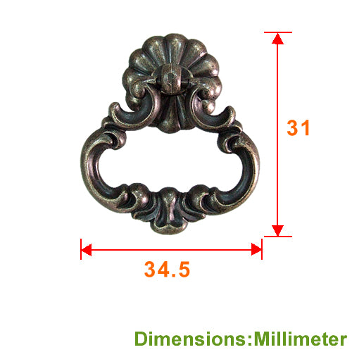 European classical hanging handle-bronze color HD656BK