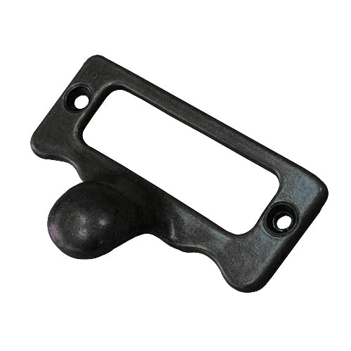 Small handle index handle hole spacing 50.5 mm - black coffee patina HD657BL