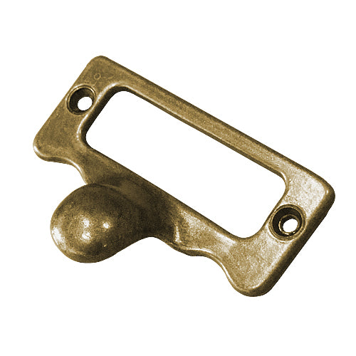 Small handle index handle hole spacing 50.5 mm - coffee patina HD657CF
