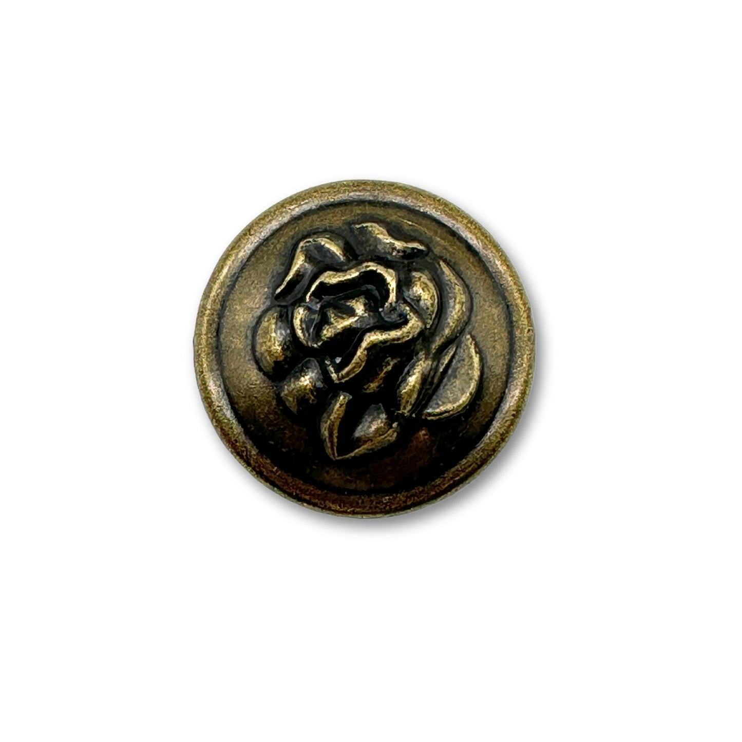 Rose Metal Handle Single Hole Zinc Alloy - Coffee Patina HD803CF