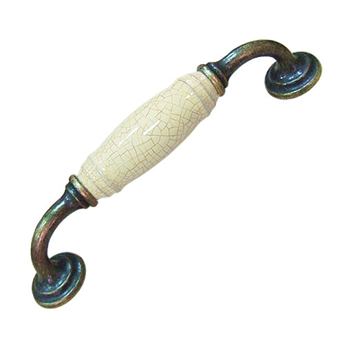 G-type Haida coffee hole spacing 128mm ceramic handle - bronze base HG353BKHD
