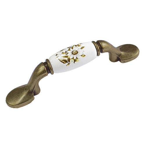 M type wheat ear hole spacing 76mm ceramic handle - bronze base HM209BKWH