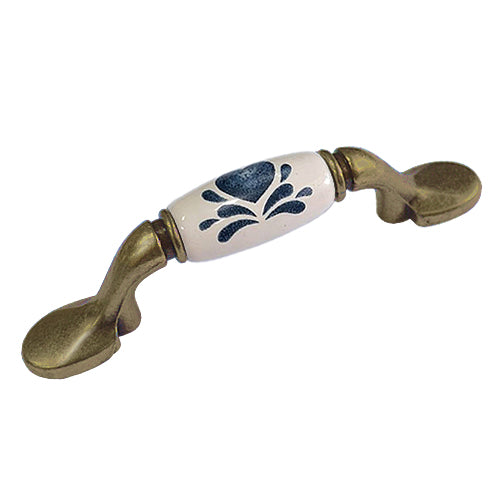M-shaped heart-shaped bottom hole distance 76mm ceramic handle - bronze base HM215BKMI