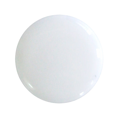 Typical pure white Ø 38mm ceramic handle HP201WH
