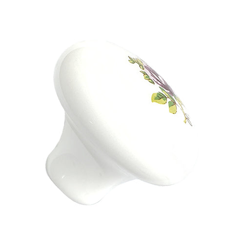 English Rose 205 White Ø 37mm Ceramic Handle HP205WH