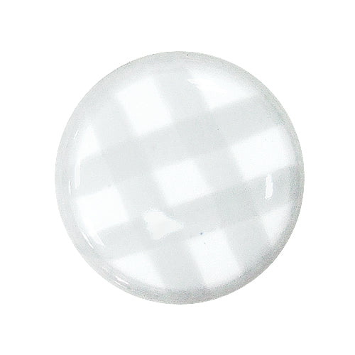 Hand painted gray grid 218 white Ø 37mm ceramic handle HP218GA
