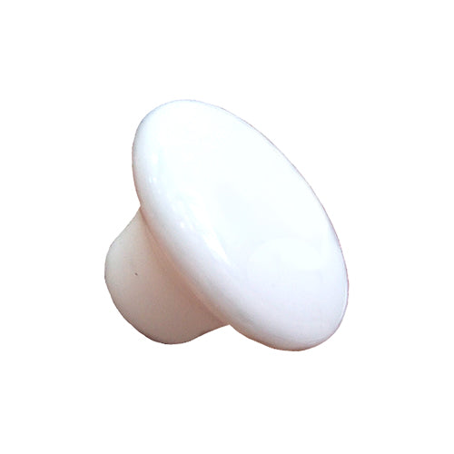 Typical pure white Ø 25mm ceramic handle HP311WH