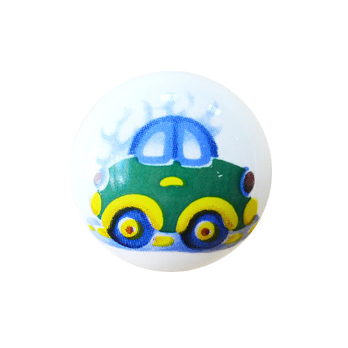 Children's Car 357 White Ø 30mm Ceramic Handle HP357WH