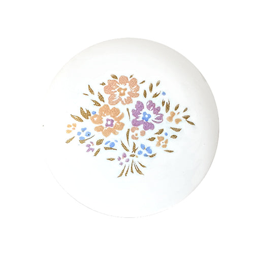 Country Bouquet 501 White Ø 37mm Ceramic Handle HP501WH