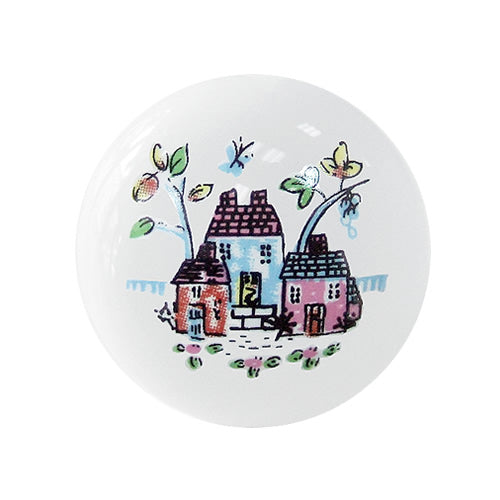 Country House 502 White Ø 37mm Ceramic Handle HP502WH