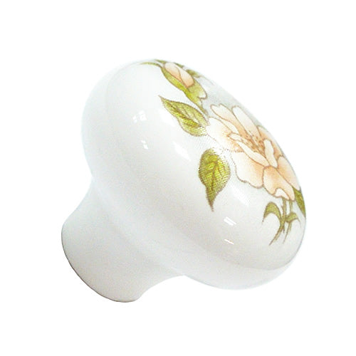 Camellia Beige 851 White Ø 35mm Ceramic Handle HP851WH