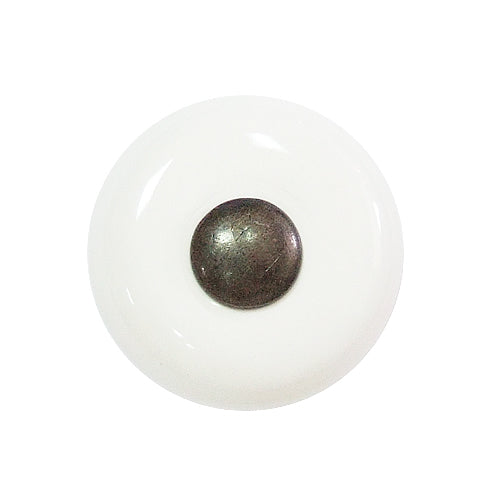 British simple style Ø 32mm ceramic handle - bronze HP951BK