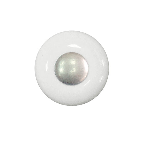 British simple style Ø 25.5mm ceramic handle - Silver HP952SI