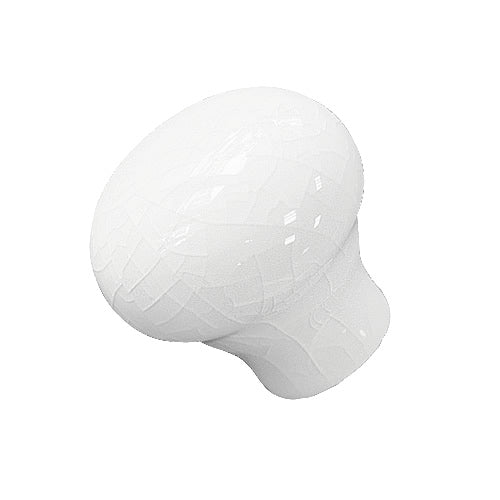 Ice Crack - White Ice Crack Ø 30mm Ceramic Handle HS301WM