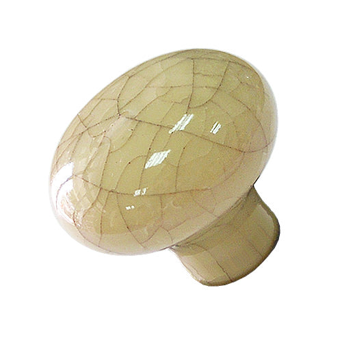 Ice Crack - Cream Ice Crack Ø 37mm Ceramic Handle HS371YL