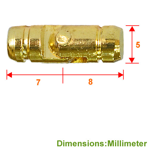 Mini Hidden Hinge - Bronze (Gold) JA250YG