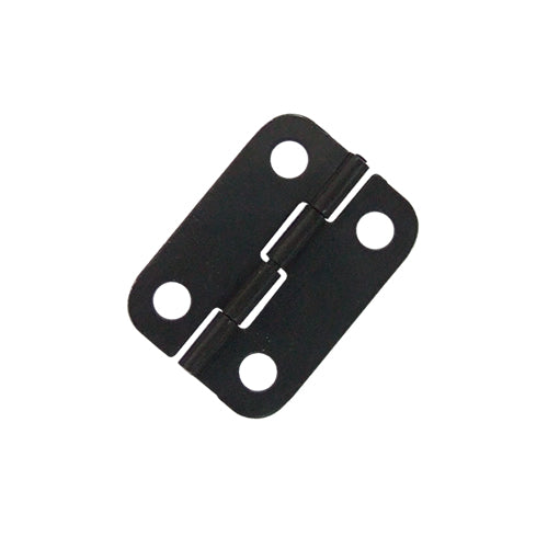 D type hinge 16x22mm- black JD012BL