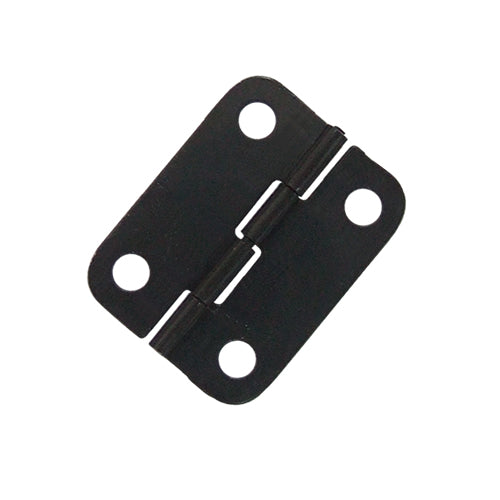 D-type hinge 19.5x24mm- black JD022BL
