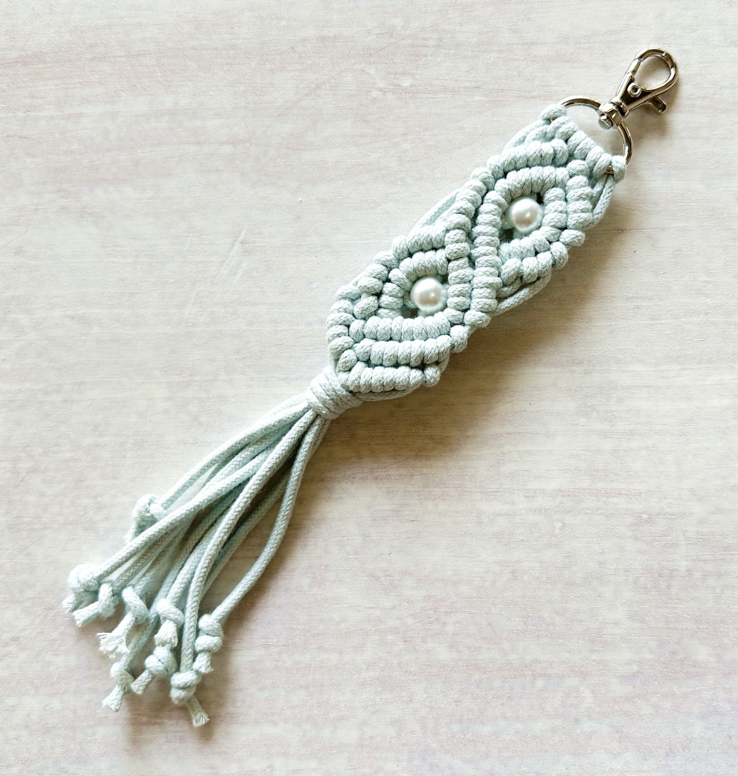 D023 Keychain Ring 4.2cm-D Ring Zinc Hook-Nickel KD023NI