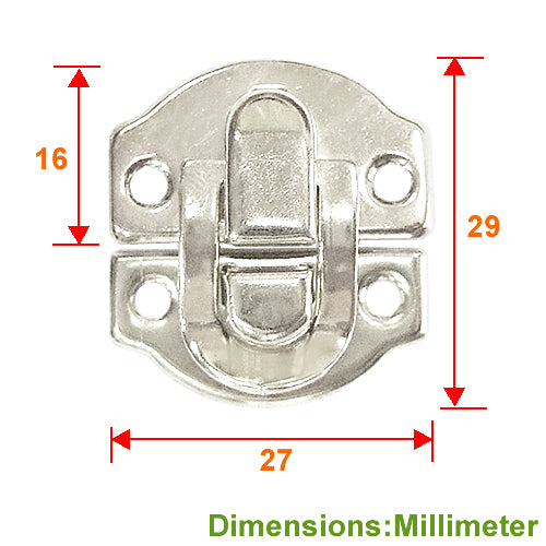 Small Square Buckle - Nickel YA006NI