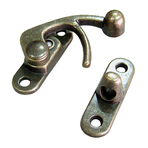 Front hook large box buckle - bronze YA009BK