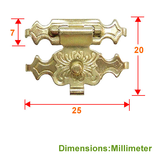 Japanese Chrysanthemum Buckle - Bronze (Gold) YA016YG