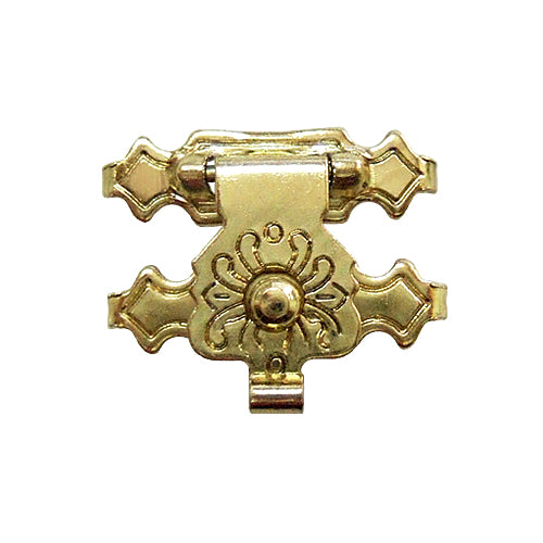 Japanese Chrysanthemum Buckle - Bronze (Gold) YA017YG
