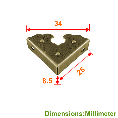 Mountain Cloud Sealing Corner - Green Bronze YB001BK