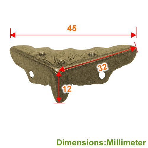 Double Eagle Corner Seal - Bronze YB002BK