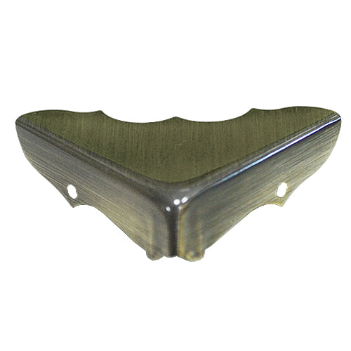 Large country corner seal - brush line green bronze YB005BK