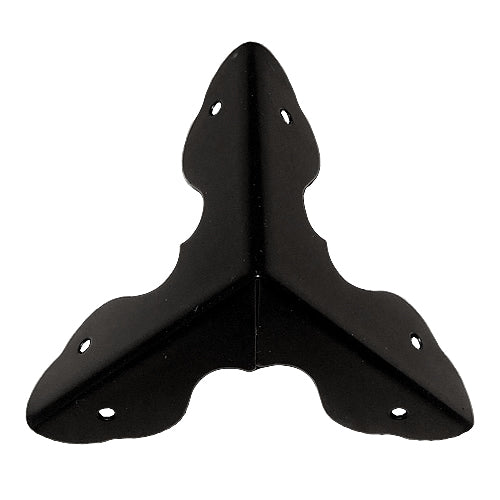 Fancy three-sided corner sealing 33mm- black YB006BL