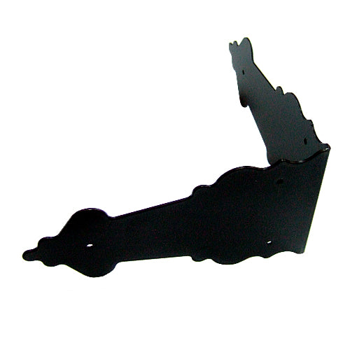 Pirate Box/Cabinet Large Corner Thickness 1.5mm - Black YB101BL