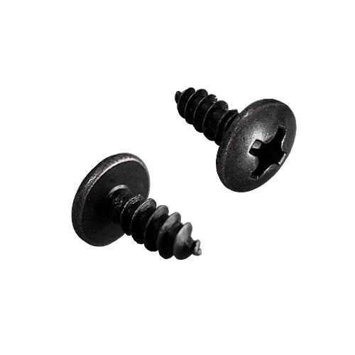Round head 6mm wood screw - black YC060BL