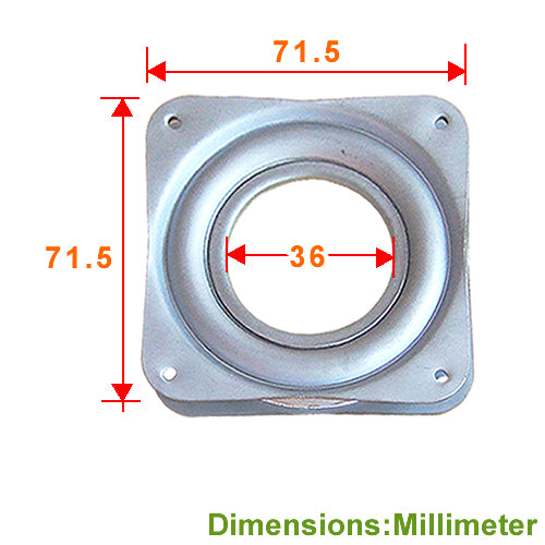 3" Rotating Disk-Indium Plated YE030IR
