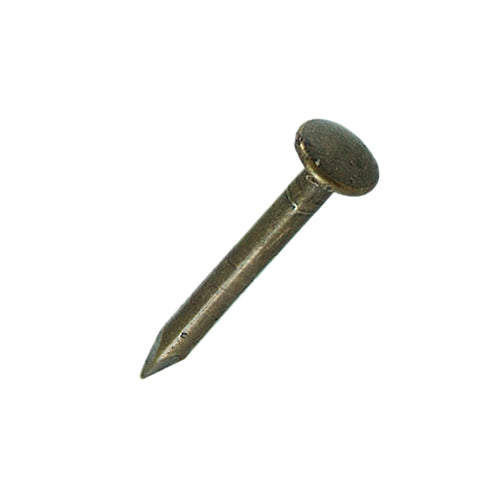 Iron nail semi-round head/ball head 10mm-bronze color-YN100BK