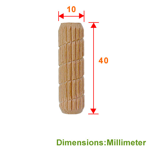 Grade A Dowel 10x40mm - Beech YW510WD