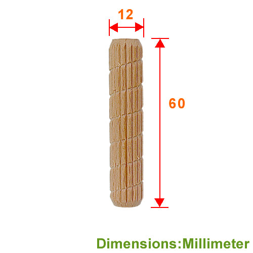 Grade A Dowel 12x60mm - Beech YW512WD