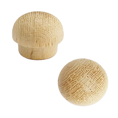 Mushroom cork - 10mm - wood color (suitable for 10 mm drill tail) YW610WD
