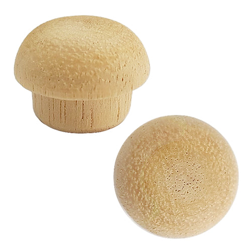Mushroom cork - 14mm - wood color (suitable for 14 mm drill tail) YW614WD