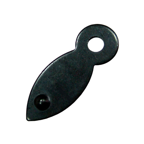 Tongue - Large 26x9.5mm - Black - Black YY003BL