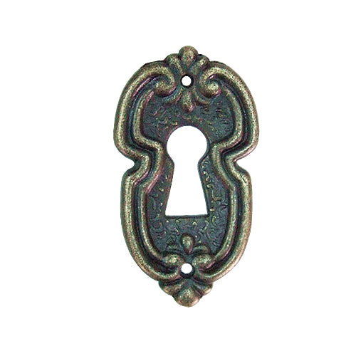 Keyhole decorative piece classical chrysanthemum-bronze YY250BK