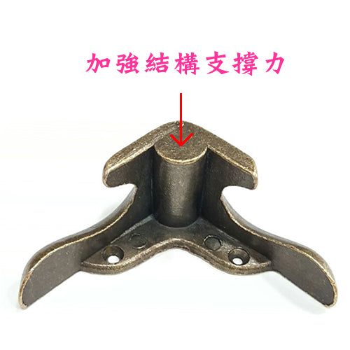 Tiger feet (wooden box tripod)-bronze YY285BK