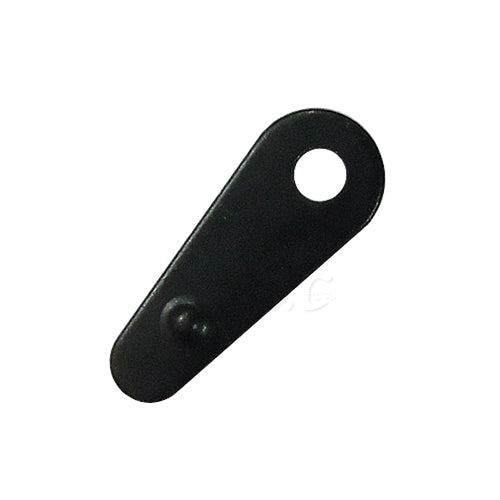 Tongue - Medium 23x9mm - Black - Black YY008BL
