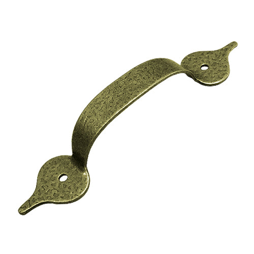 Matte embossed iron handle hole spacing 85 mm (can be finely adjusted) - Bronze HD201BK